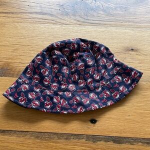 Vintage Cleveland Indians/The Plain Dealer reversible Bucket Hat - OS